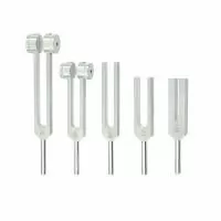 Комплект медицинских камертонов KaWe 08.24001.001, 5 штук (128 Гц, 256 Гц, 512 Гц, 1024 Гц, 2048 Гц)