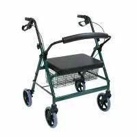 Ходунки-роллаторы PMR882W с сиденьем, складные, грузоподъемность до 220 кг