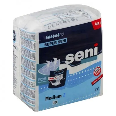 Seni Super Подгузники д/взр Medium №10