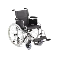 Кресло-коляска для инвалидов Армед H001-1 ширина сидения 45,5см литые колеса с облегченной рамой, быстросъемными задними колесами и антиопрокидывателями