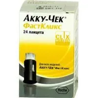 Ланцеты Accu-Chek Fastclix д/прокола №24