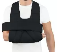 Бандаж на плечевой сустав (повязка Дезо) Orliman C-41, цвет черный