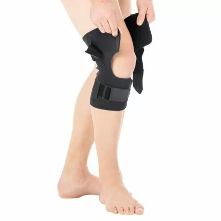 Бандаж на коленный сустав Тривес Т-8508/Т.44.28 разъемный с полицентрическими шарнирами 