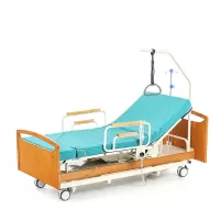 Кровать электрическая MET RAUND UP с матрасом, поворотное кардиокресло, регулировка высоты