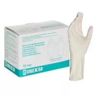  Перчатки Стерильные  хирургические латексные текстурированные неопудренные, упаковка 50пар  