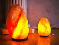 Неограненная солевая лампа Stay Gold в комплекте "Скала". 20-25 кг