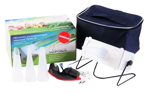 Облучатель ультрафиолетовый кварцевый без реле времени ОУФК-01 Семейный