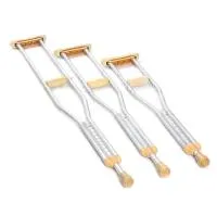 Костыли подмышечные алюминий "Ortonica" без УПС (пара)  