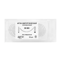 Игла хирургическая многоразовая режущая Mani SE-MH, 10 штук  