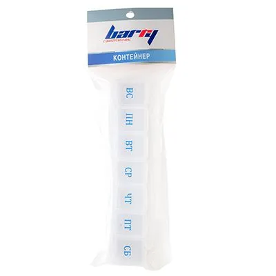 Таблетница на 7 дней Barry 68056
