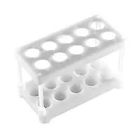 Штатив для пробирок п/э ШЛПП-10 на 10 гнезд диаметр 18мм