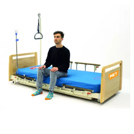 Кровать электрическая MET SILVIA, артикул 19579, с опусканием ложа до уровня пола