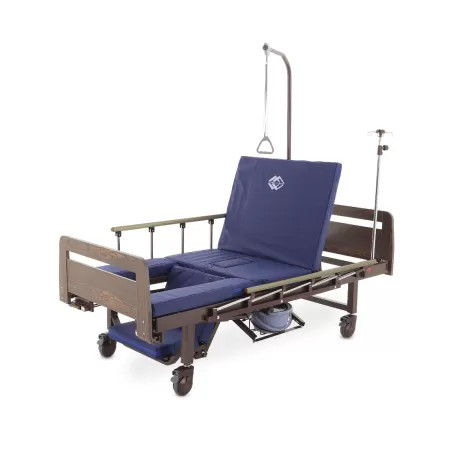 Кровать механическая MED-MOS YG-6 ЛДСП венге с туалетом