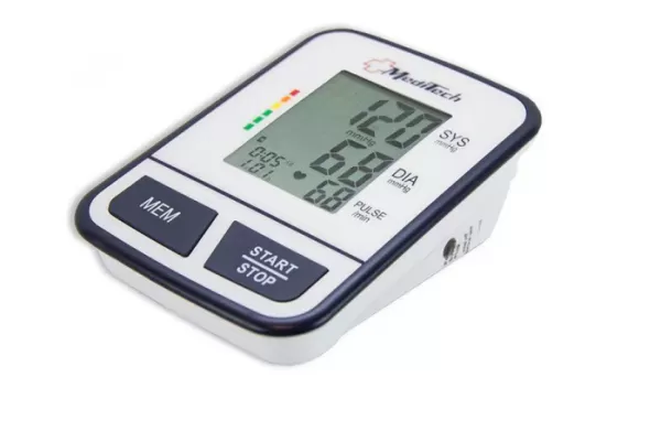 Тонометр автоматический на плечо MEDITECH МТ-30 с манжетой 22-36 см и адаптером 