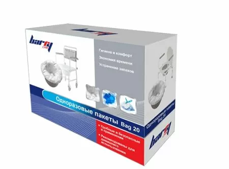 Пакеты одноразовые для кресел-туалетов Barry Bag 20