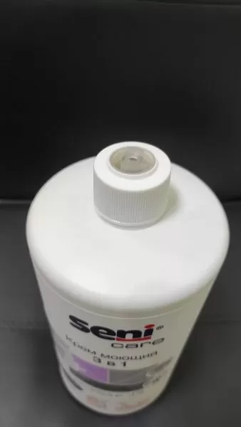 Крем моющий для тела 3 в 1 SENI CARE 1000мл без дозатора