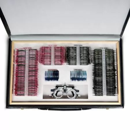 Набор на 232 пробных очковых линз Армед в металлической обойме с оправой без поверки