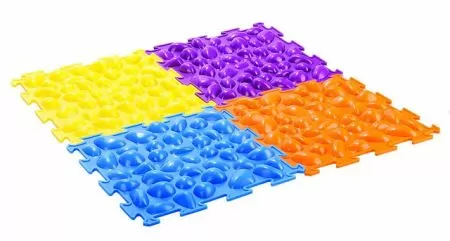 М-516 Массажный коврик Цветные камушки