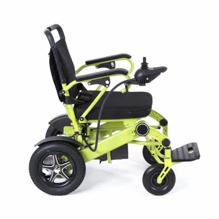 Кресло-коляска с электроприводом MET Compact 35 с алюминиевой рамой и двумя аккумуляторами