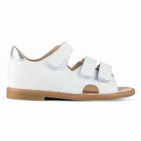 Сандалии ортопедические детские TWIKI TW-135-26 кожаные с открытым носом цвет белый 