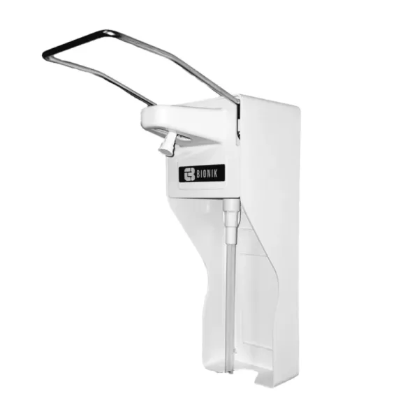 Дозатор для флаконов локтевой пластик Bio 1 л