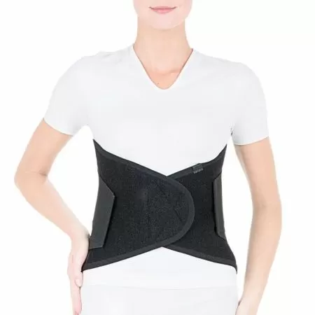 Корсет ортопедический  грудопояснично-крестцовый Тривес Т-1553/Т.56.23, 4 ребра жесткости, ширина 35см, черный  