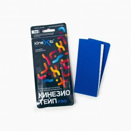 Кинезио-тейп Kinexib Pro (1м*5см) синий