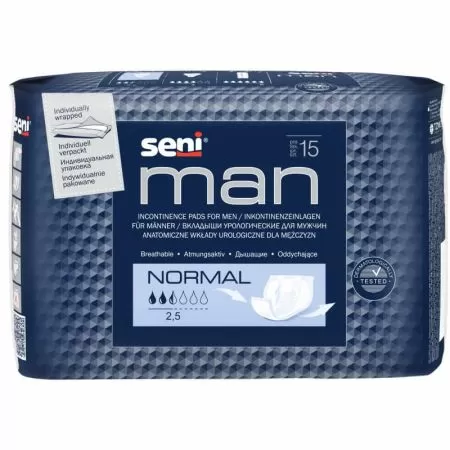 Вкладыши урологические для мужчин Seni Man Normal №15