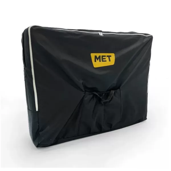 Стол массажный MET Comfort PRO W2, артикул 19028, 2-х секционный складной на буковом каркасе с регулировкой высоты, кремовый