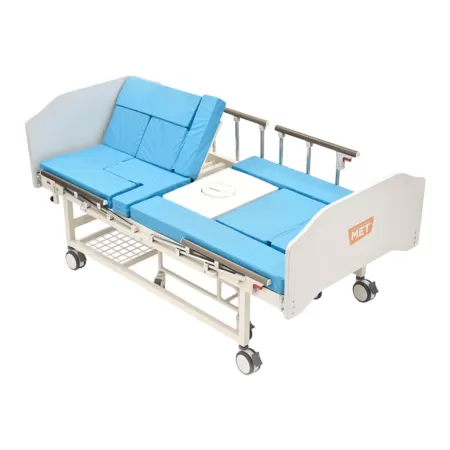 Кровать механическая МЕТ INTEGRA со встроенной кресло-каталкой, туалетом и функцией переворота