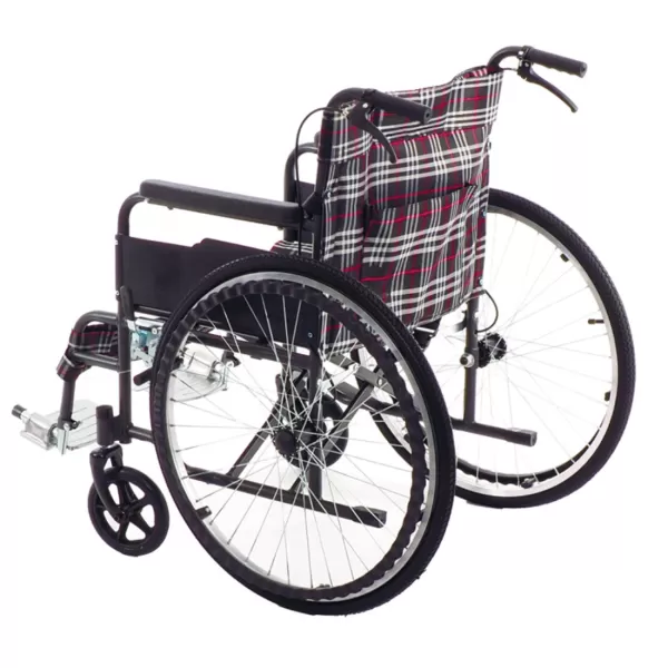 Кресло-коляска MET STADIK 300, артикул 20467, легкая, ширина сиденья 46 см, колеса пневматические