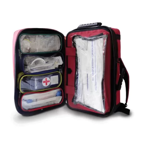 Набор реанимационный для оказания скорой медицинской помощи МЕДПЛАНТ НРСП-02 в рюкзаке РМУ-04, артикул 1549