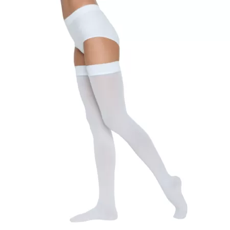 Чулки компрессионные Ergoforma EU 267 унисекс 2 класс компрессии антиэмболические для операции белые 