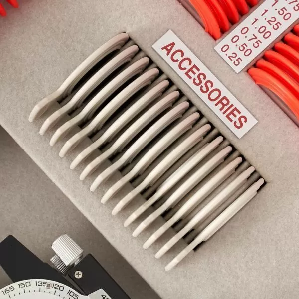 Набор на 266 пробных очковых линз Армед в пластиковой обойме с оправой с поверкой