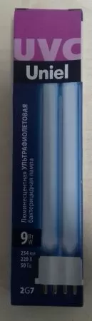 Лампа ультрафиолетовая ESL-PL-9/UVCB/2G7/CL (аналог ДКБУ-9)