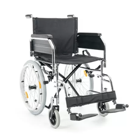 Кресло-коляска МЕТ TRANSIT 150 для узких проходов, ширина сиденья 43 см, колеса пневматические