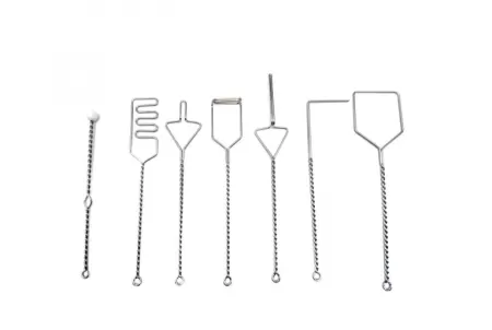 Комплект логопедических постановочных зондов по методике Ф.А. Рау (7шт)