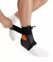 Бандаж на голеностопный сустав на шнуровке Orliman EST-090, черный 