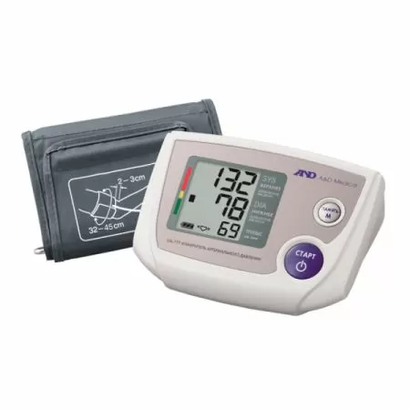 Тонометр автоматический на плечо AND UA-777L c манжетой 32-45 см и адаптером