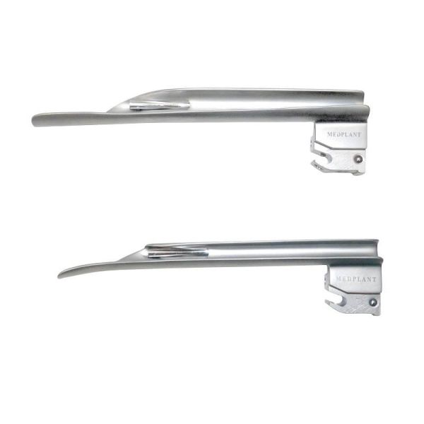 Ларингоскоп волоконно-оптический для экстренной медицины МЕДПЛАНТ ЛЭМ-02/ВО взрослый, 3 клинка, артикул 733