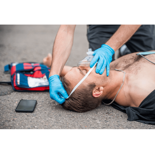 Маска для сердечно-легочной реанимации складная одноразовая Медплант для детей и взрослых, артикул 1531 