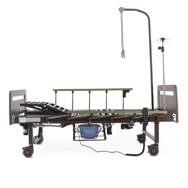 Кровать электрическая MED-MOS YG-3 ЛДСП венге с туалетом и функцией переворота 