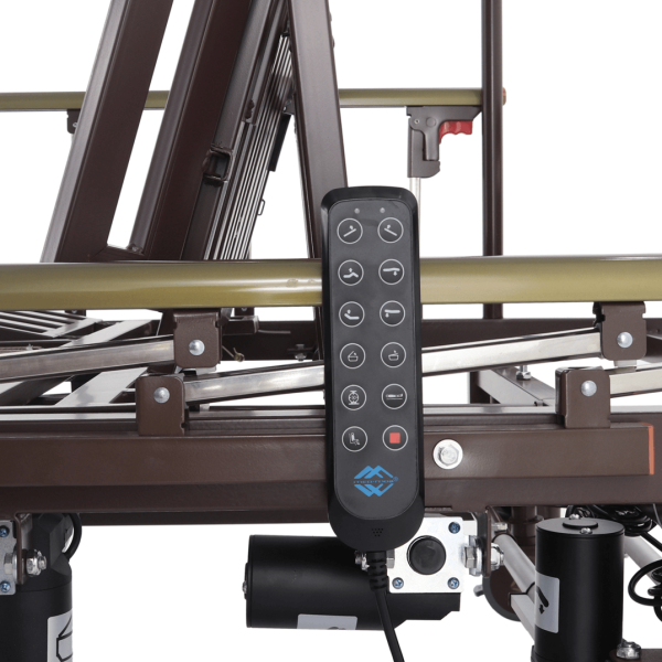 Кровать электрическая MED-MOS DB-11А ЛДСП венге ширина 120 см, с туалетом и функцией переворота