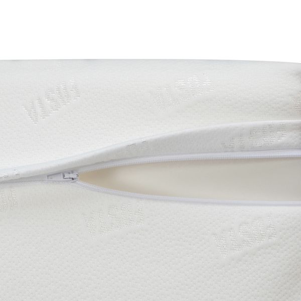 Подушка ортопедическая Fosta F 8021, с эффектом памяти, валики 12 и 10 см