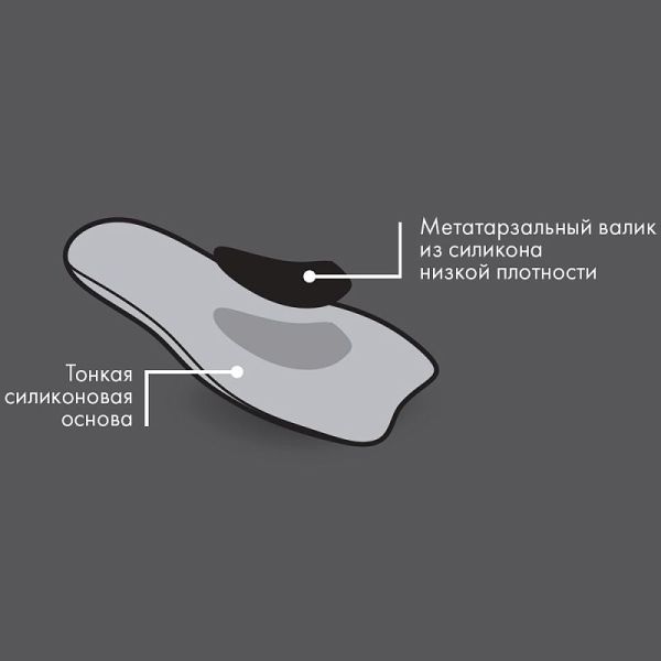 Полустельки ортопедические силиконовые Comforma С 2205 